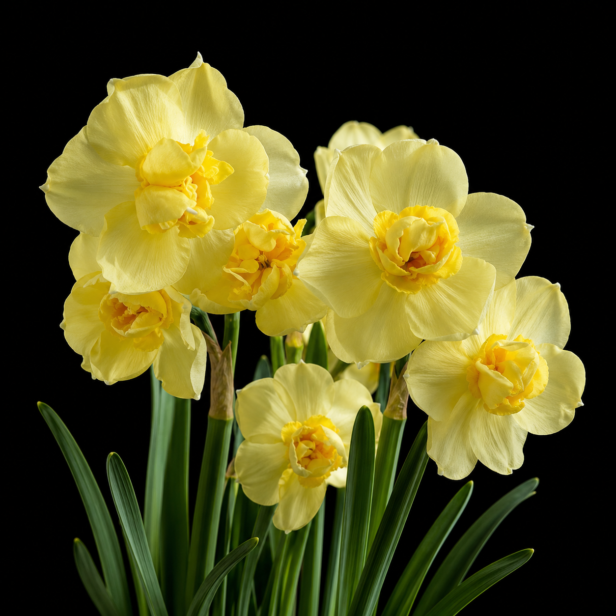 Narcissus Yellow Cheerfulness narcizų svogūnėliai